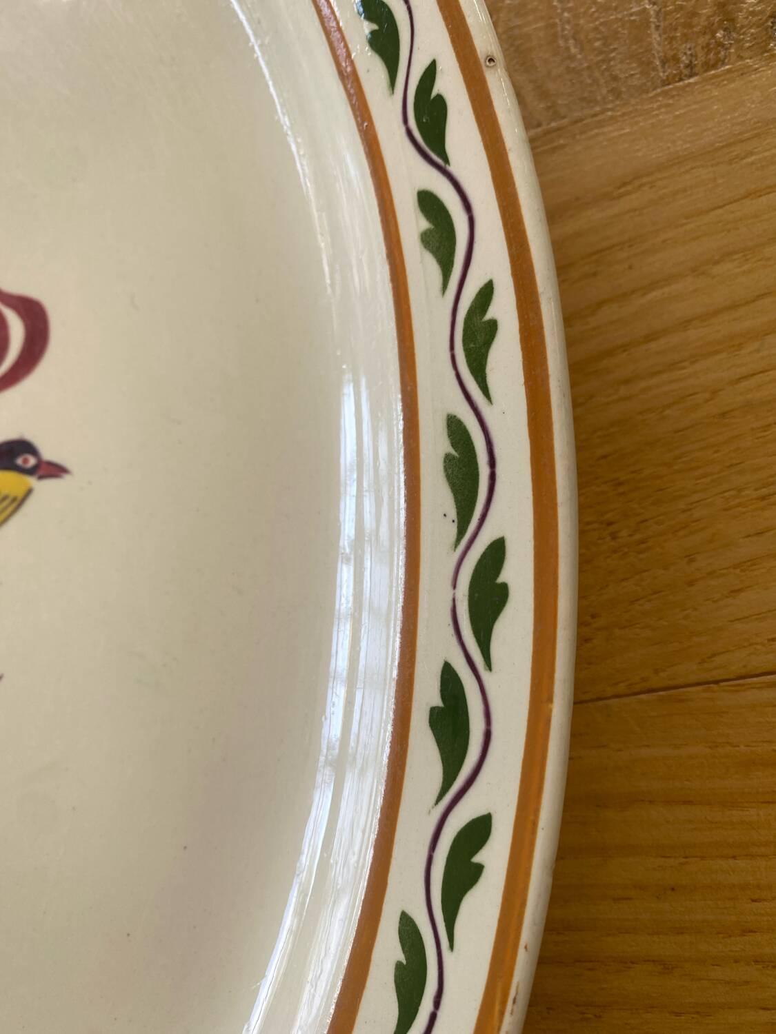 La Louvière oval dish