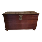 Coffre / malle ancienne en bois – Charme authentique