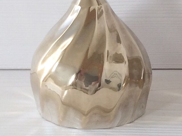 Lot 4 verres en cuivre et argent vintage des années 70