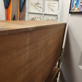 Gabinete, large apparador, madera de tea, Scandinavian design, 50's