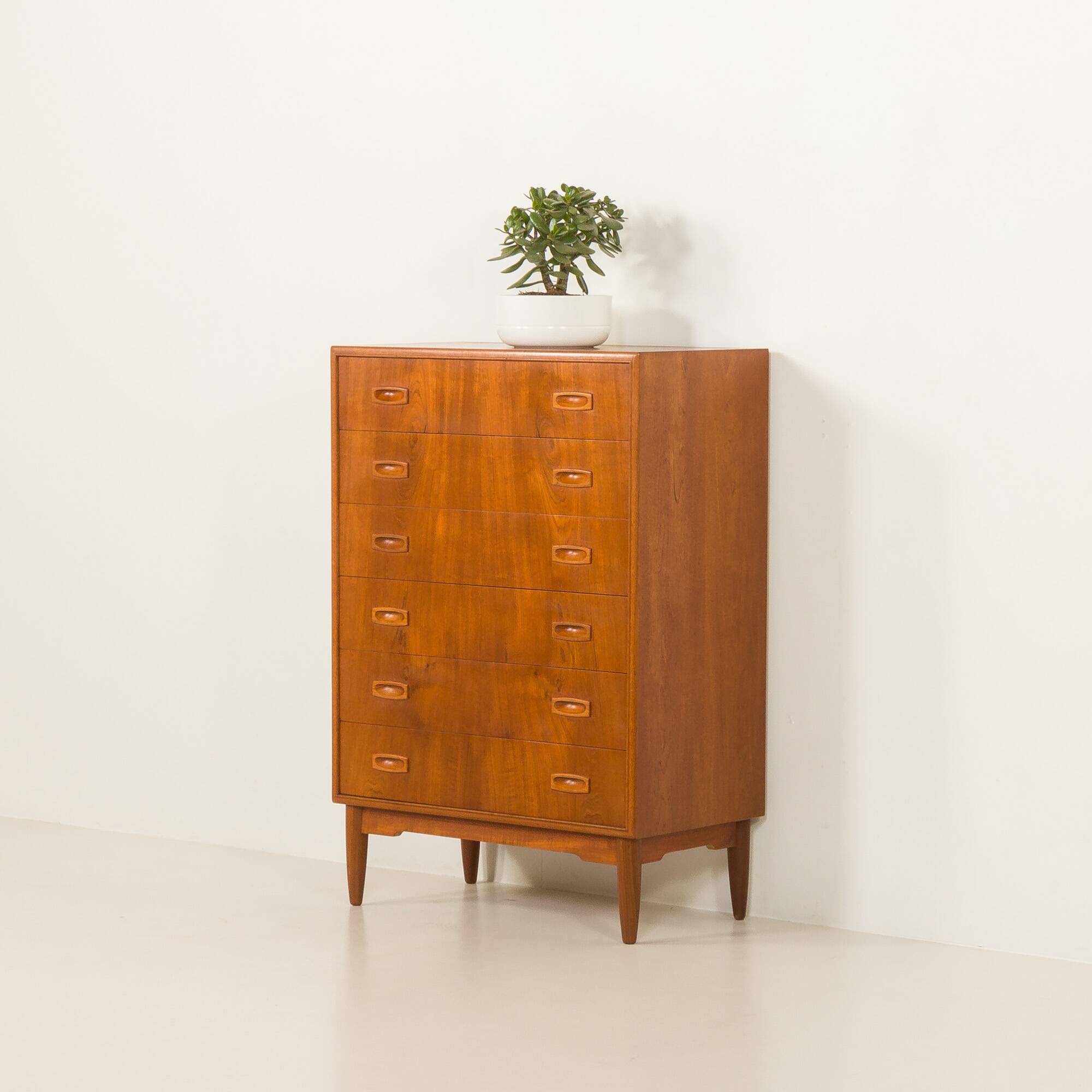 Commode vintage en teck, style moderne du milieu du siècle, Danemark, années 1960