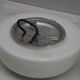 Set of two ceiling lights in white opaline, 60-70s
