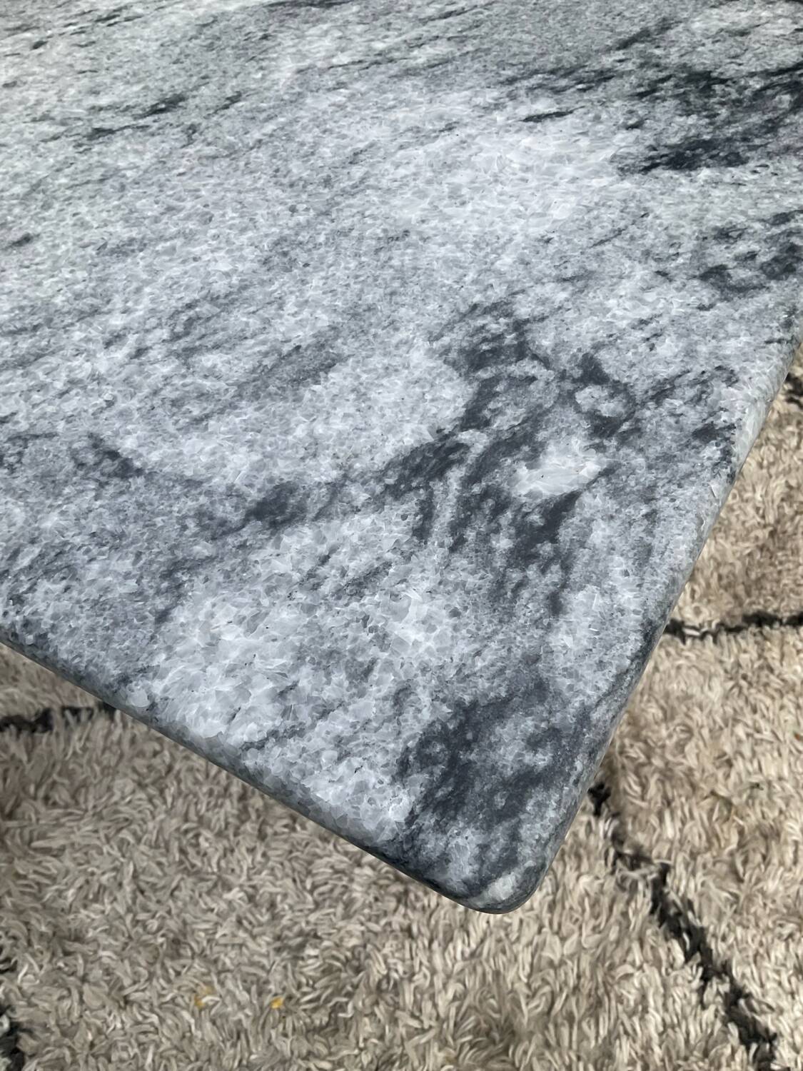 Vintage square marble coffee table from the 70s-80s.