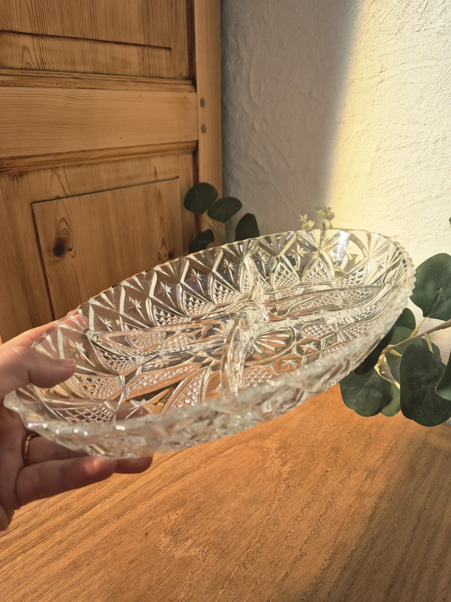 Plat compartimenté vintage