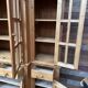 Pine shop display cabinet