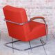 Bauhaus Armchairs in Beech & Chrome attributed to Mücke-Melder, Czech, 1930s, Set of 2