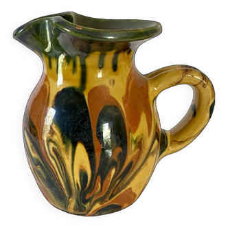 Mixed earth pitcher, Provence 70s