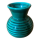 Green ceramic vase
