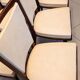 Vintage compass and leatherette chairs