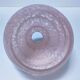 Art Deco wall lamp glass Clichy pink and porcelain
