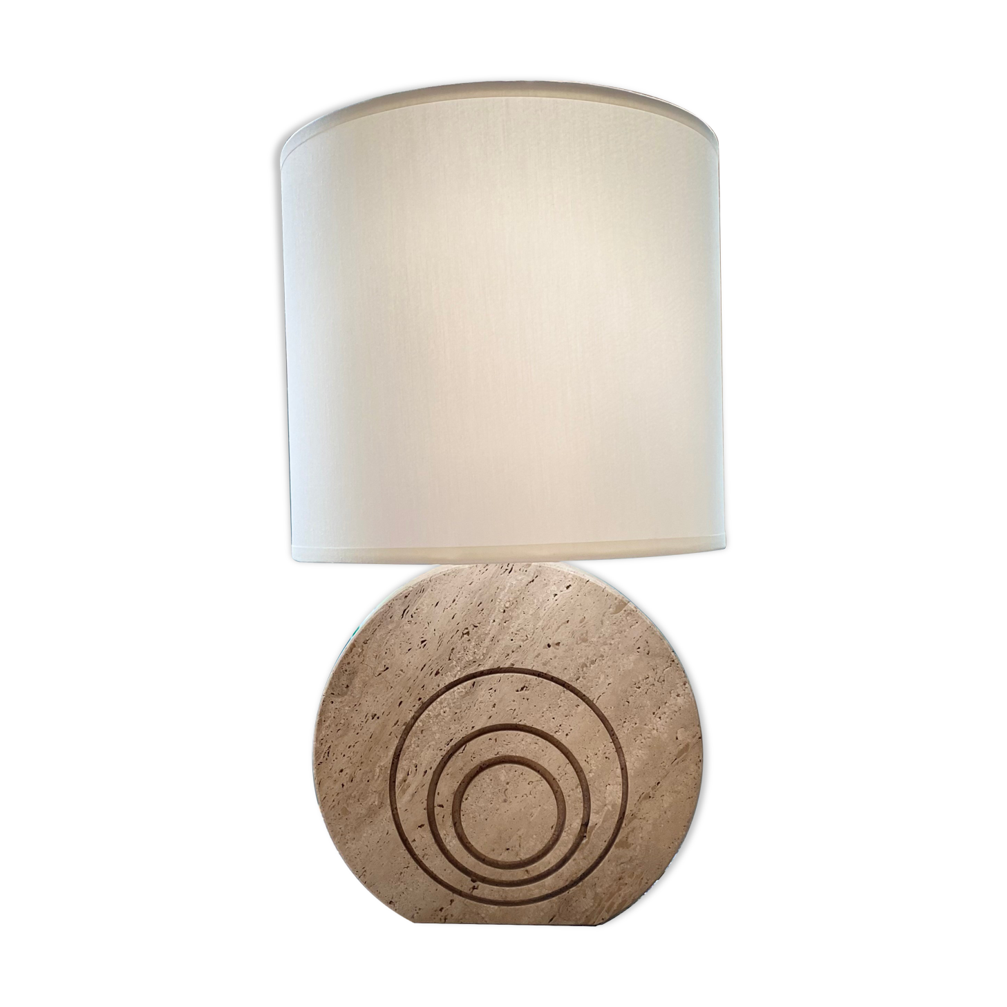 Travertine lamp Fratelli Mannelli