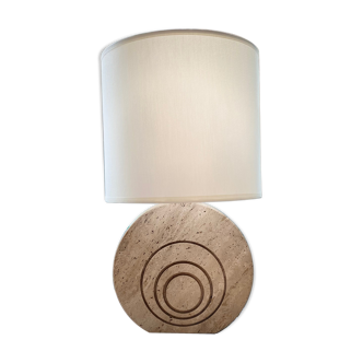 Travertine lamp Fratelli Mannelli