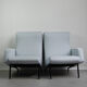 Miami model sofa by Pierre Guariche for Meurop , 1950s