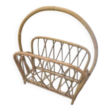 Bamboo magazine rack