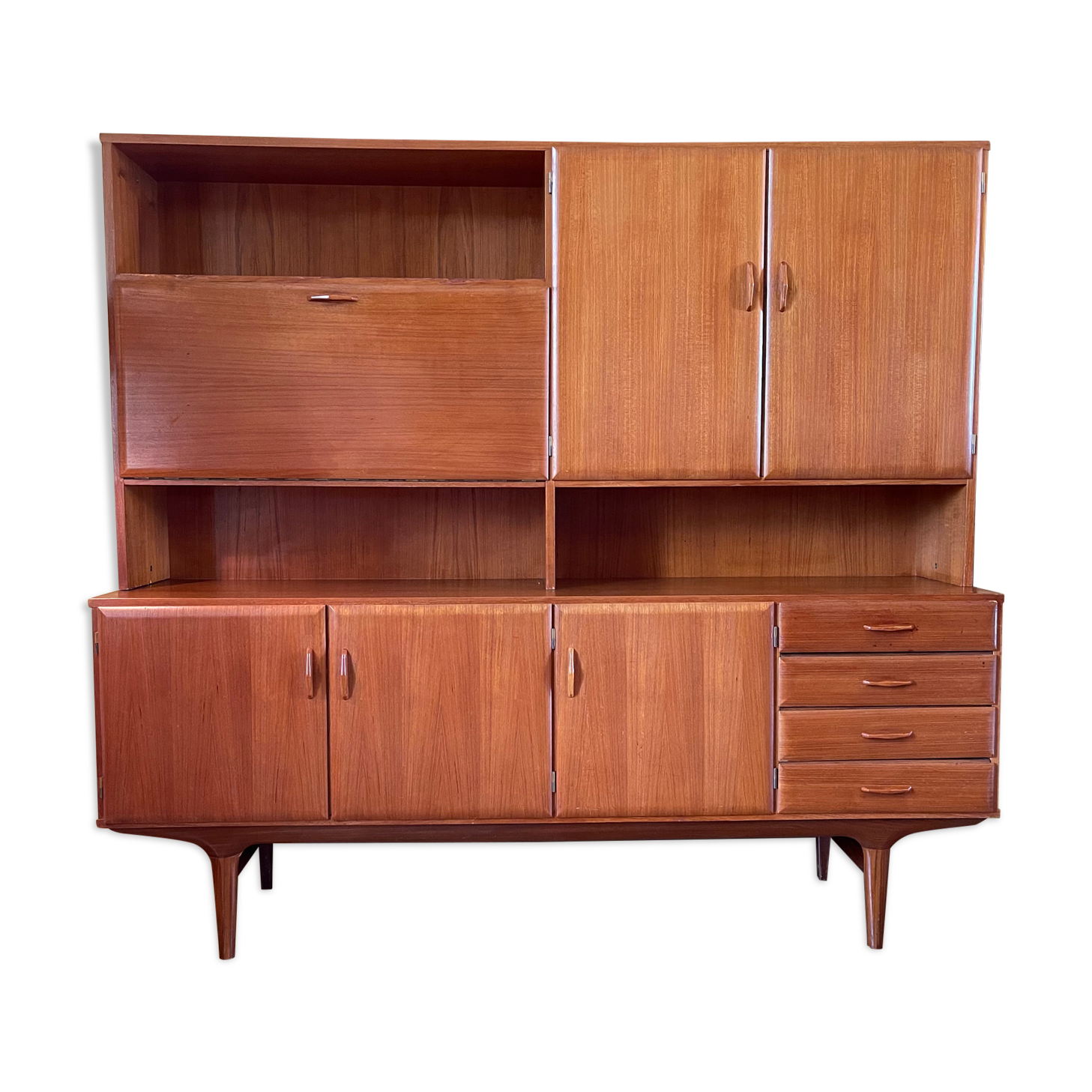High teak sideboard