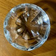 Cendrier en cristal Baccarat à décor étoilé