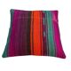 Vintage turkish kilim cushion cover , 40 x 40 cm