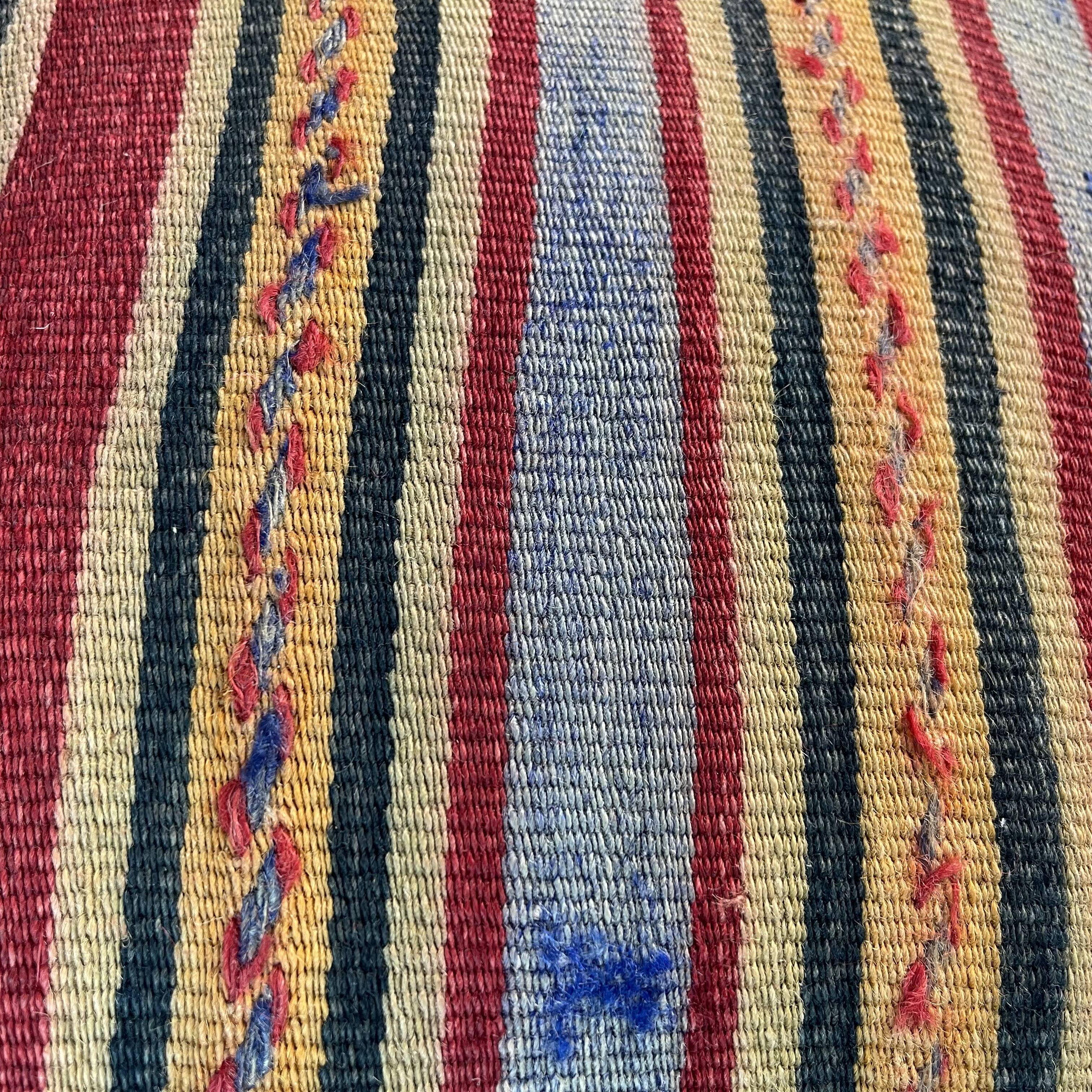 Vintage Turkish kilim cushion cover 40 x 40 cm