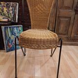 A chair by designer Frédéric Weinberg USA 1960, 70