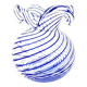 Vase en verre filigrané, Murano