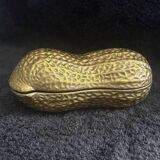 Vintage 1960s-70s ceramic peanut box