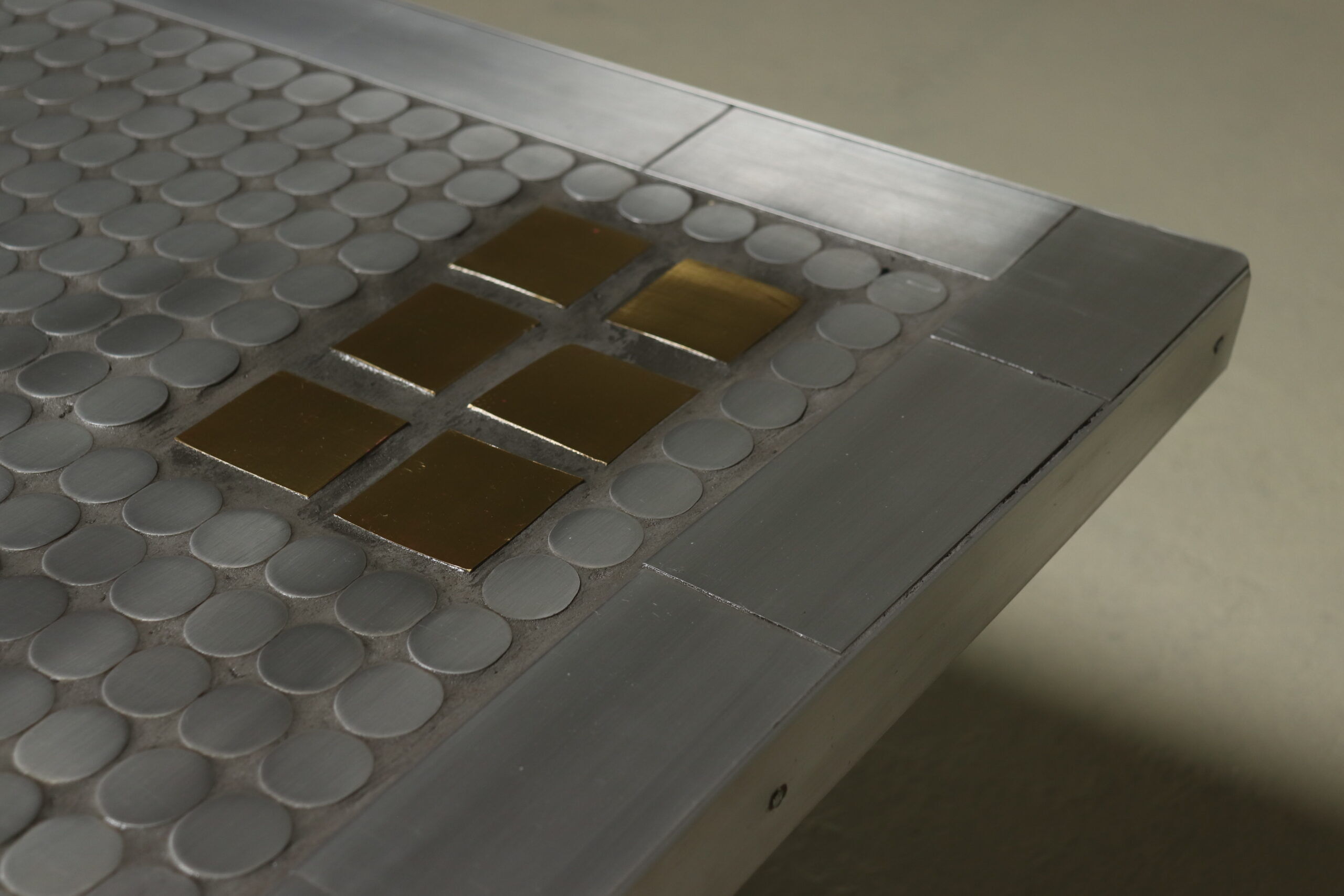 Brutalist coffee table by Belgian artist Raf Verjans 1980s