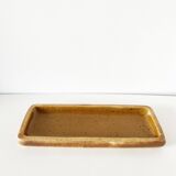 Grand plat grès pyrité Pierre DIGAN  La borne 1970