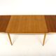 Table de salle à manger "portefeuille" en teck, Suède, 1960