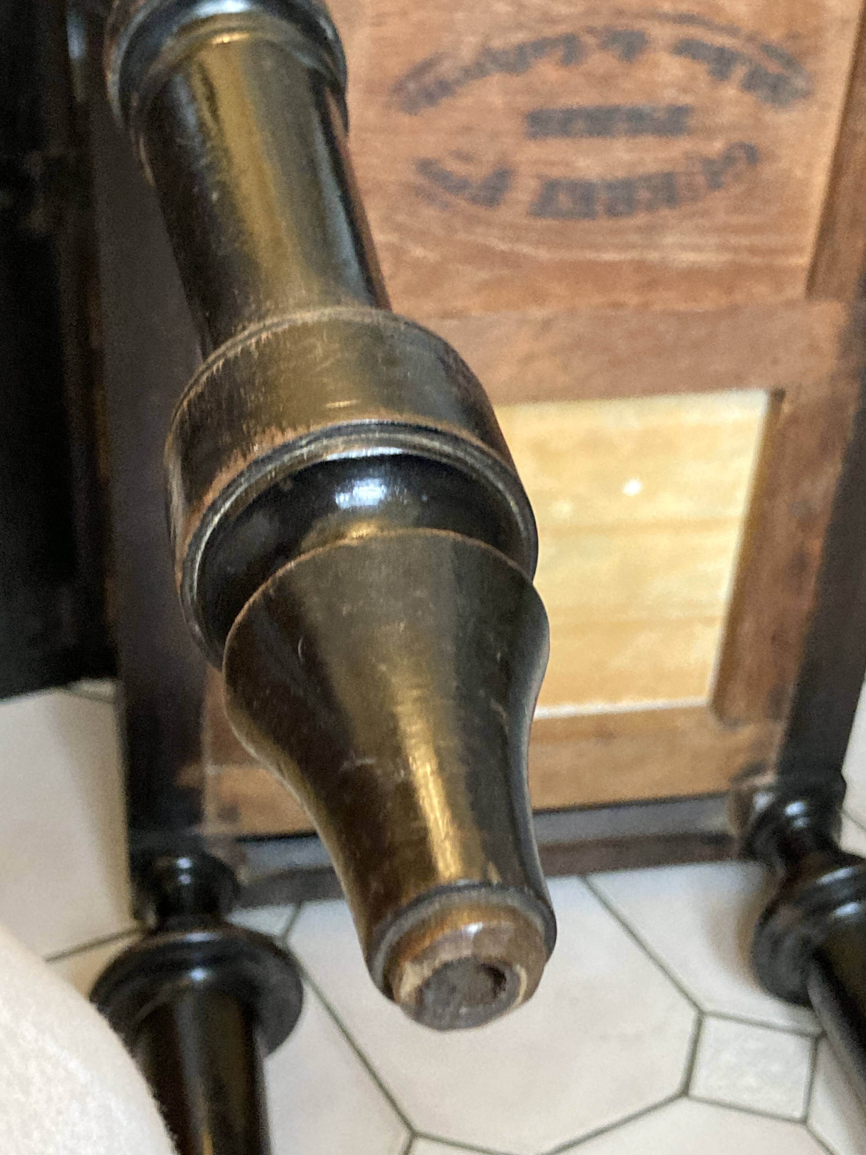 Folding table 1870 Gueret Frères