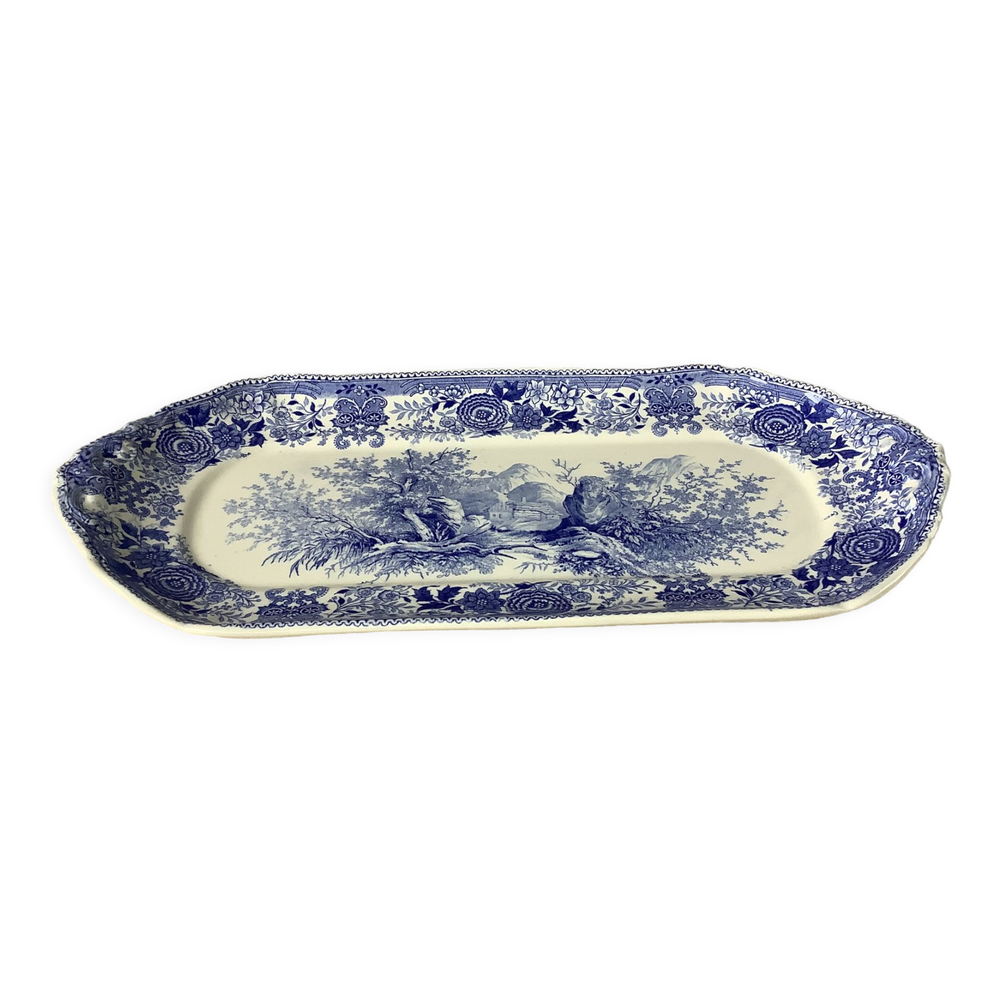 Plat à cake villeroy & boch burgenland signé vbm germany