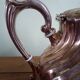 Victor Saglier - Tea & coffee service - Art Nouveau - corrugated silver metal