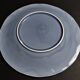 Strawberry barbotine plate Salins les Bains 20th century