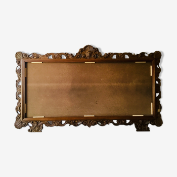 Wooden mirror frame 114x194cm