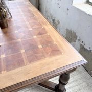 Table chêne style Louis XIV 1900