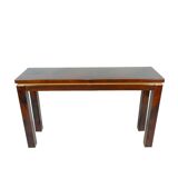 Parchment console