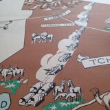 Vintage French Equatorial Africa poster 1950 by Léo Craste