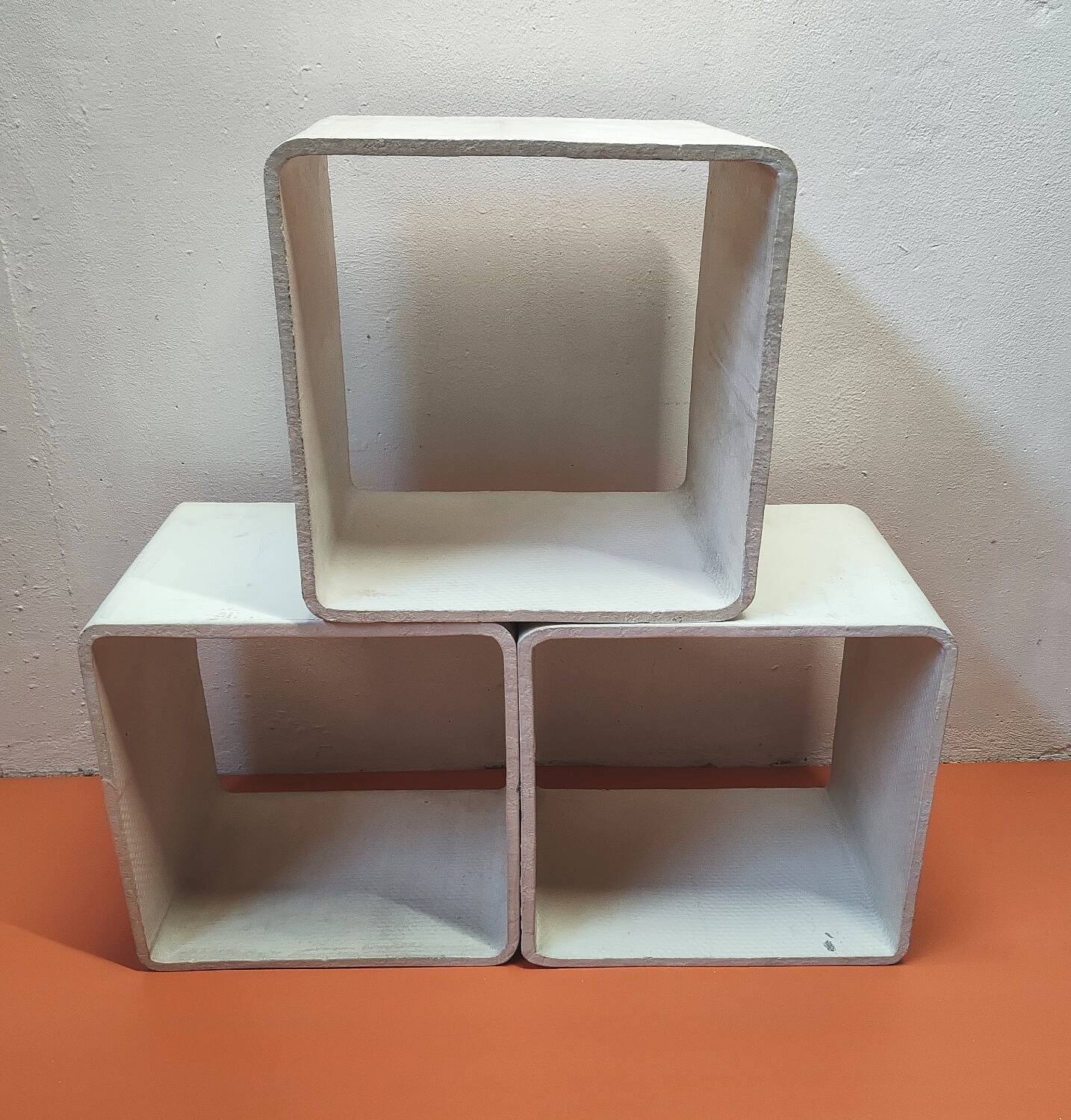 Willy Guhl modular shelving unit design attributed to G.Ifert60s 70s