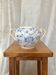 Ironstone sugar bowl with a spiky pattern, Sarreguemines, late 19th century