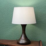 Desk lamp, 1960s, turned wood