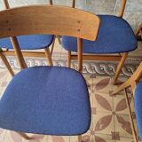 Mid century set of 6 teak dining chairs by Farstrup, Denmark 1960s