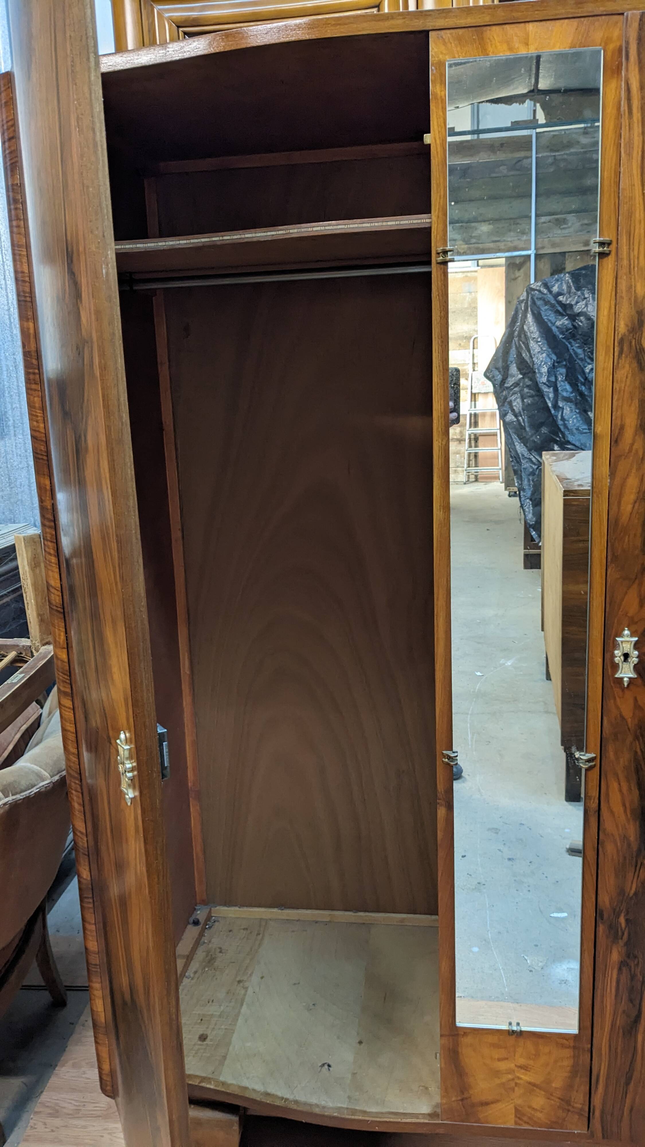 1950s Art Deco wardrobe