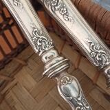 Pair of silver cutlery