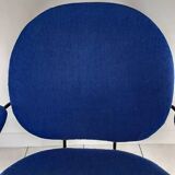 Vintage armchair 1950 gispen blue