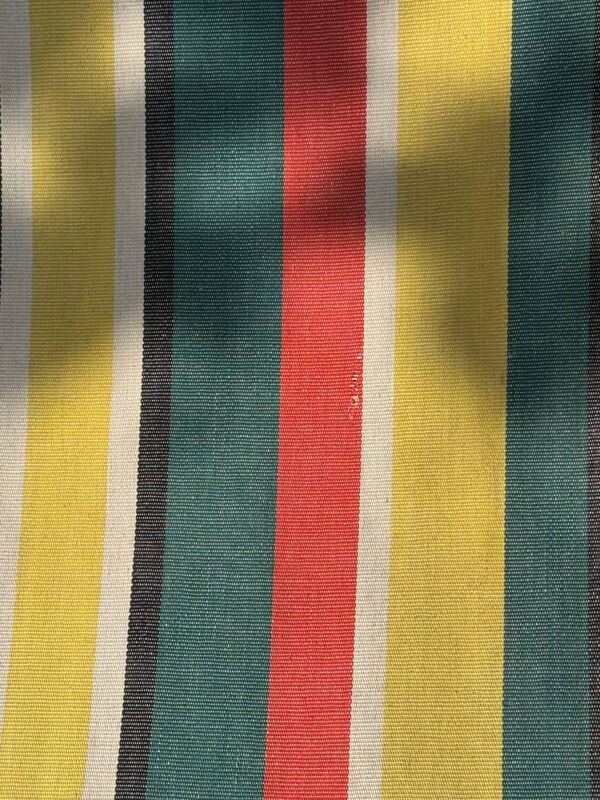 Transat/ chilienne vintage en bois avec repose-pieds — Années 60