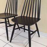 Pair of Scandinavian chairs 1950