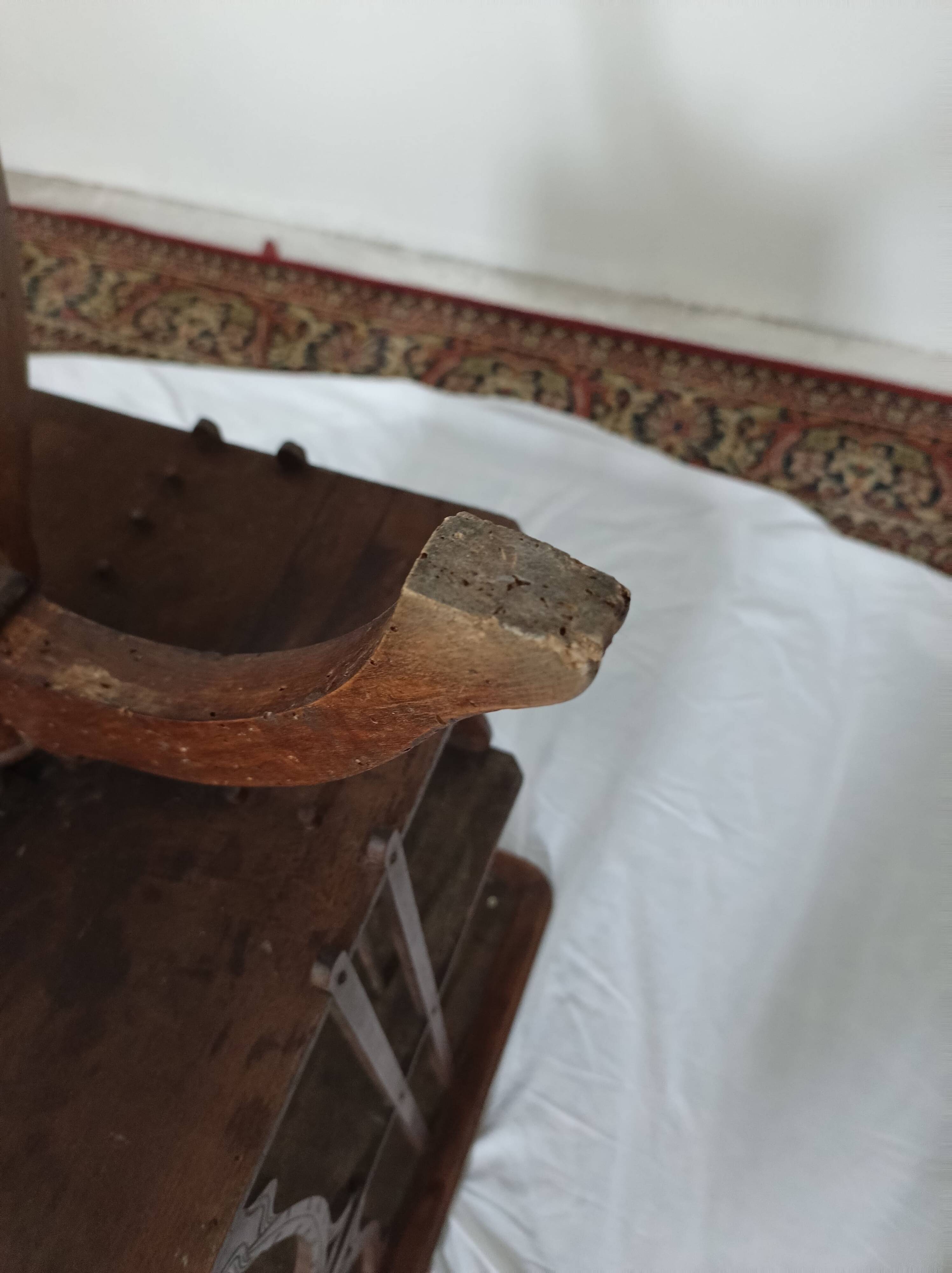 Art Nouveau style revolving bookcase