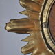 Golden sun mirror made in Italy 70