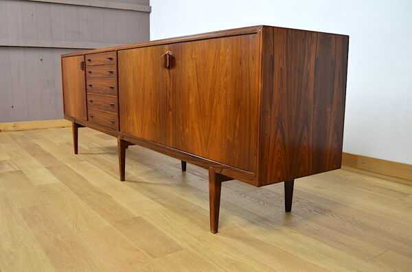 Enfilade danoise en palissandre de rio Henry Rosengren Hansen 1960