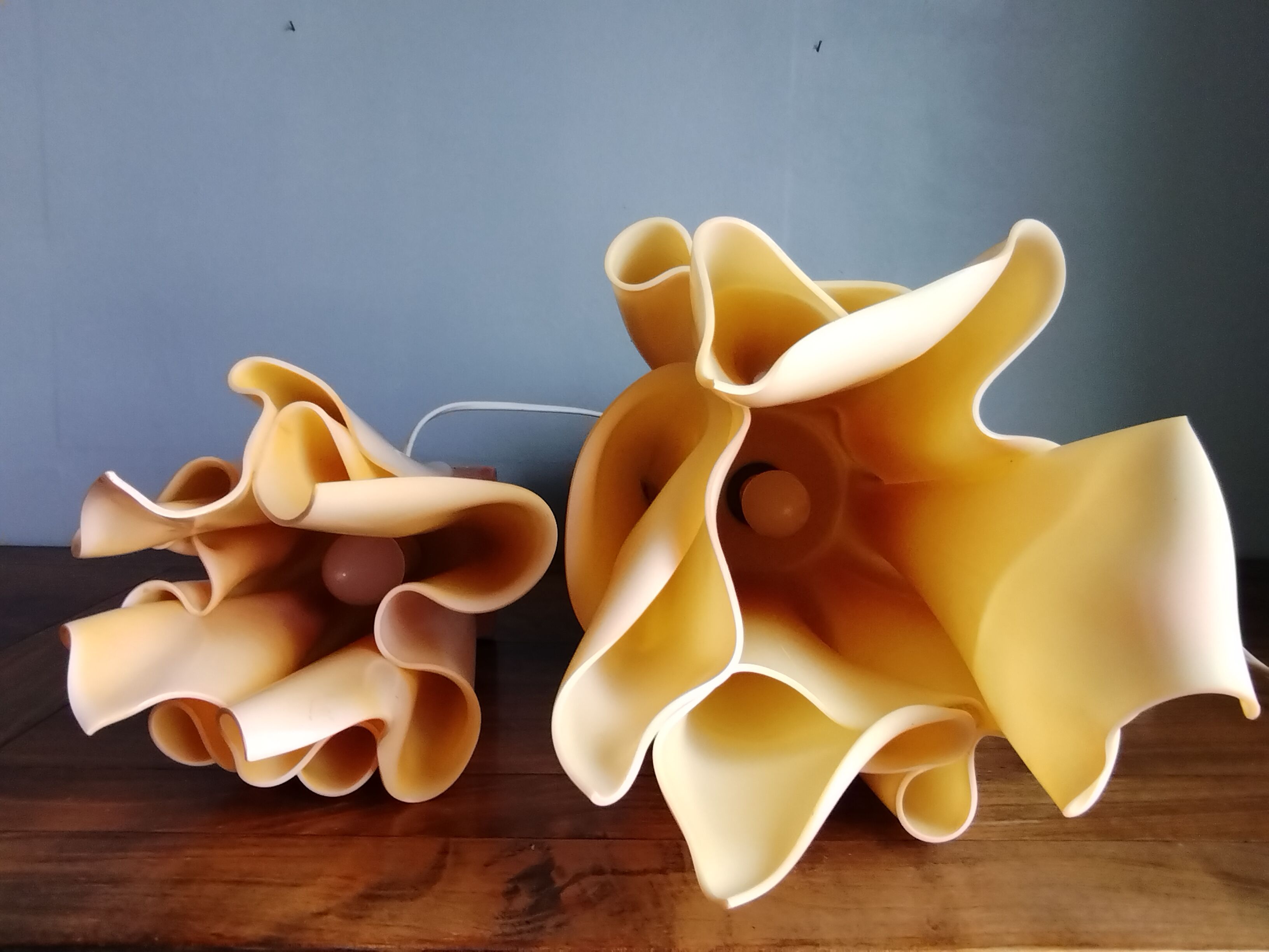 Paire de lampe a poser 1970