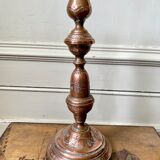 Bougeoir ancien en cuivre